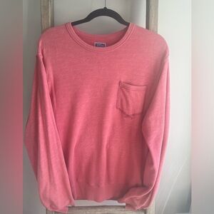 J. Crew Coral Crewneck Sweater